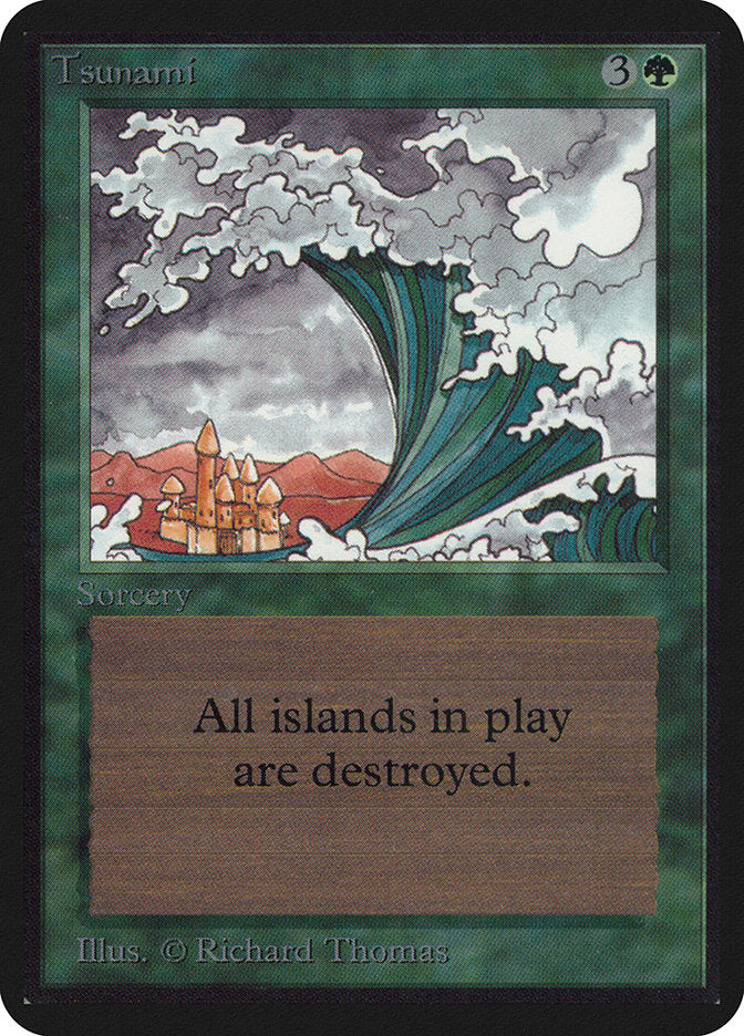 Tsunami [Alpha Edition] | Boutique FDB TCG