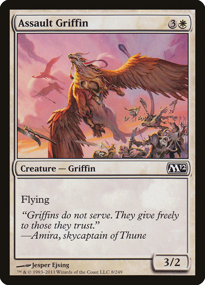 Assault Griffin [Magic 2012] | Boutique FDB TCG