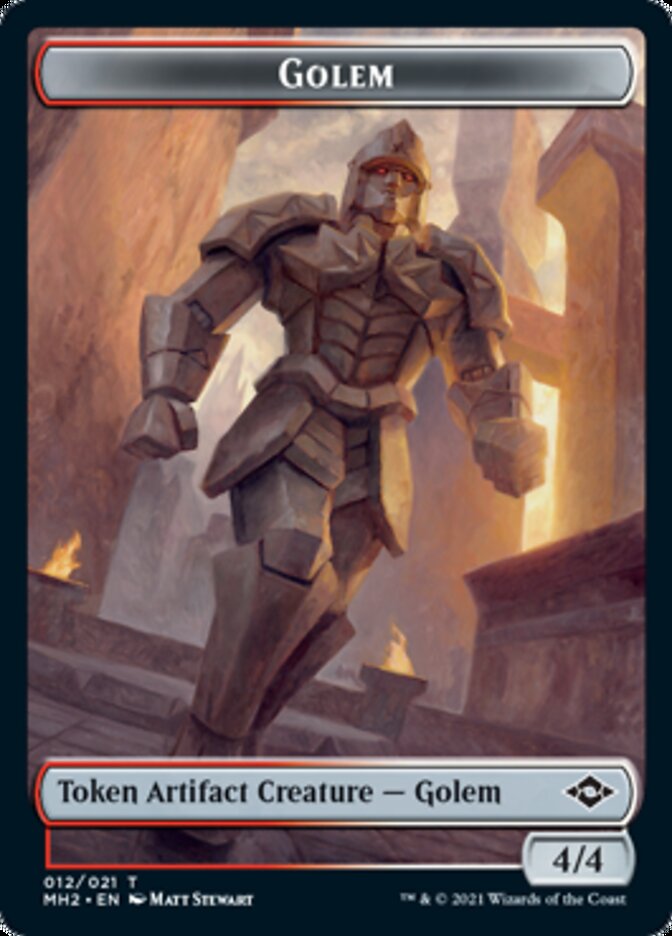 Golem Token [Modern Horizons 2 Tokens] | Boutique FDB TCG