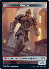 Golem // Treasure (21) Double-Sided Token [Modern Horizons 2 Tokens] | Boutique FDB TCG