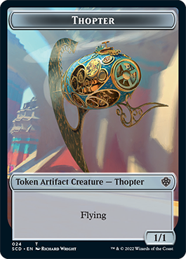 Elephant // Thopter Double-Sided Token [Starter Commander Decks] | Boutique FDB TCG