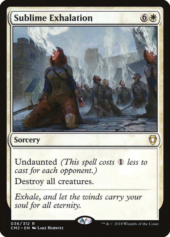 Sublime Exhalation [Commander Anthology Volume II] | Boutique FDB TCG