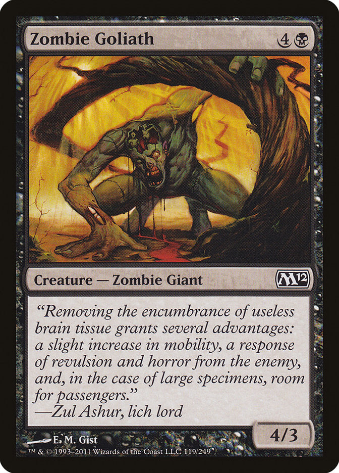 Zombie Goliath [Magic 2012] | Boutique FDB TCG
