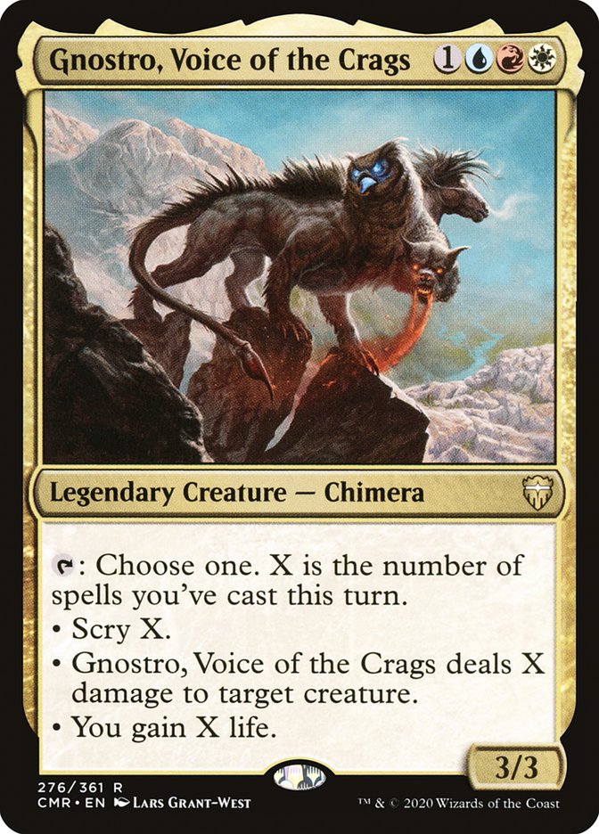 Gnostro, Voice of the Crags [Commander Legends] | Boutique FDB TCG