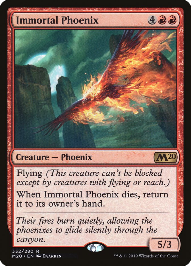 Immortal Phoenix [Core Set 2020] | Boutique FDB TCG