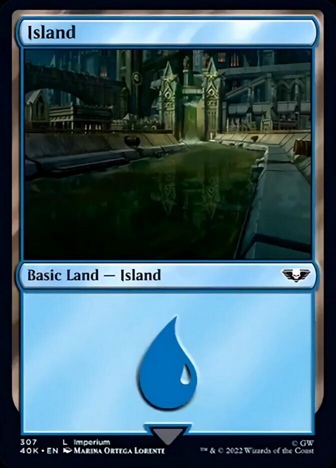 Island (307) [Warhammer 40,000] | Boutique FDB TCG