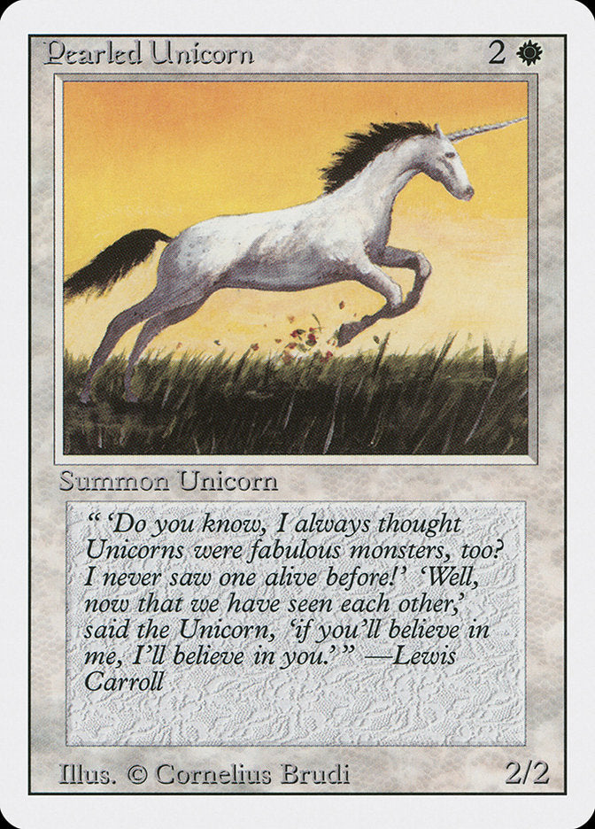 Pearled Unicorn [Revised Edition] | Boutique FDB TCG