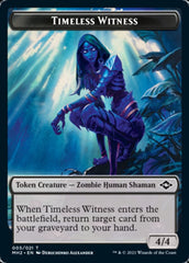 Timeless Witness // Treasure (20) Double-Sided Token [Modern Horizons 2 Tokens] | Boutique FDB TCG