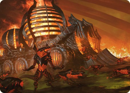 Urabrask's Forge Art Card [Phyrexia: All Will Be One Art Series] | Boutique FDB TCG