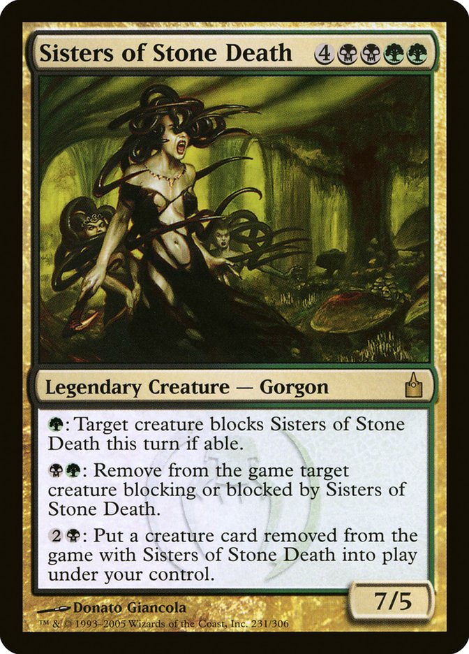 Sisters of Stone Death [Ravnica: City of Guilds] | Boutique FDB TCG