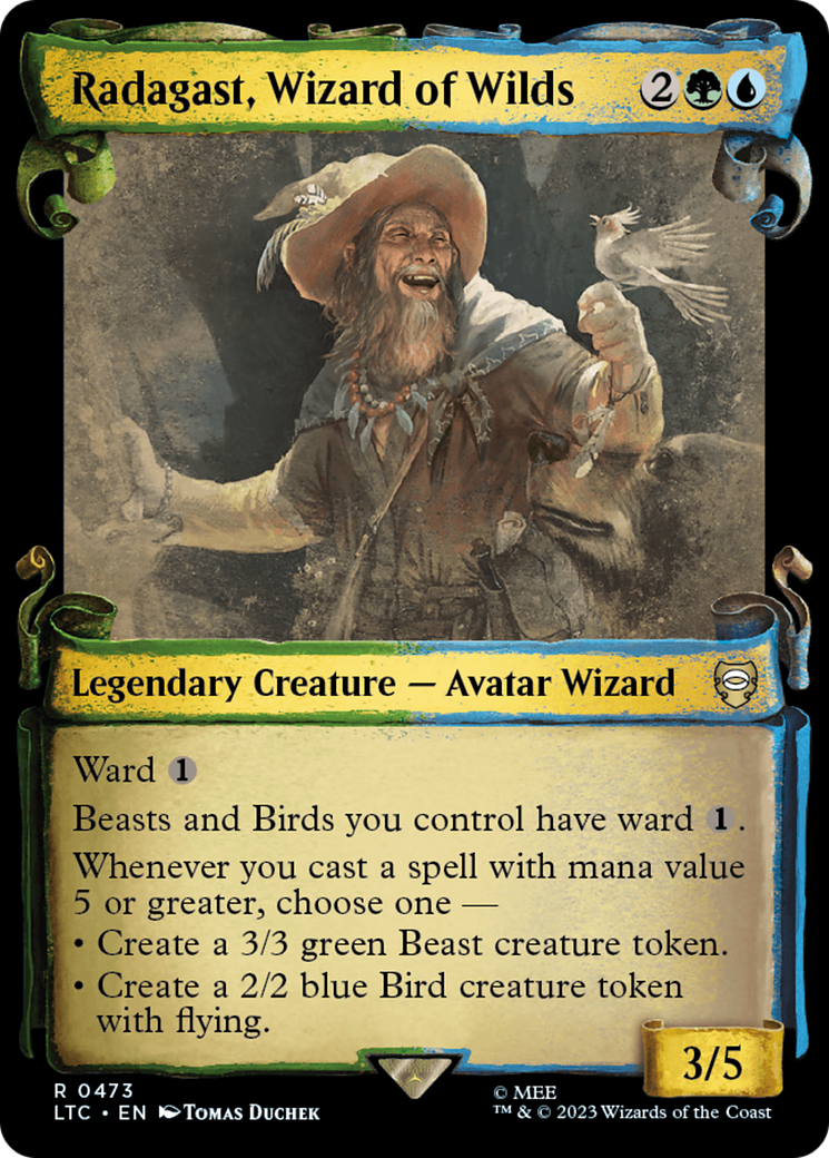 Radagast, Wizard of Wilds [The Lord of the Rings: Tales of Middle-Earth Commander Showcase Scrolls] | Boutique FDB TCG