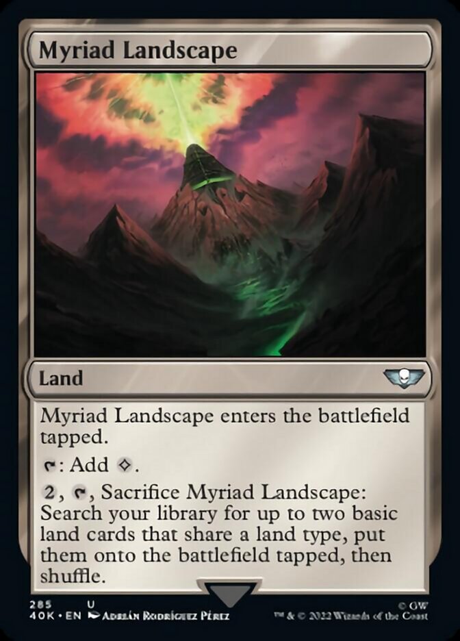 Myriad Landscape [Warhammer 40,000] | Boutique FDB TCG