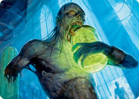 Larder Zombie Art Card [Innistrad: Midnight Hunt Art Series] | Boutique FDB TCG