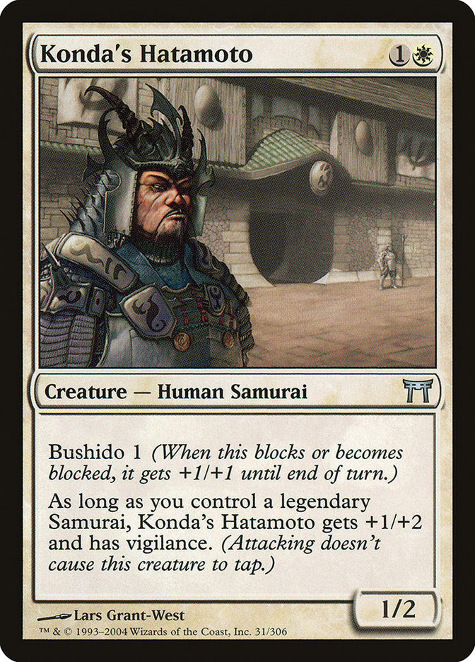 Konda's Hatamoto [Champions of Kamigawa] | Boutique FDB TCG