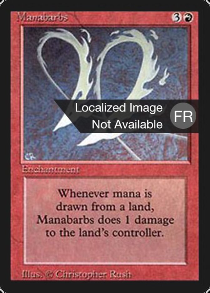 Manabarbs [Foreign Black Border] | Boutique FDB TCG