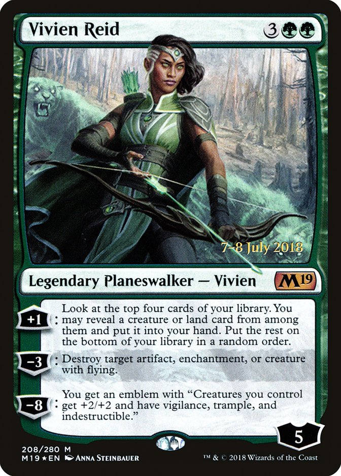 Vivien Reid [Core Set 2019 Prerelease Promos] | Boutique FDB TCG