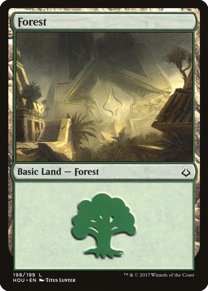 Forest (198) [Hour of Devastation] | Boutique FDB TCG