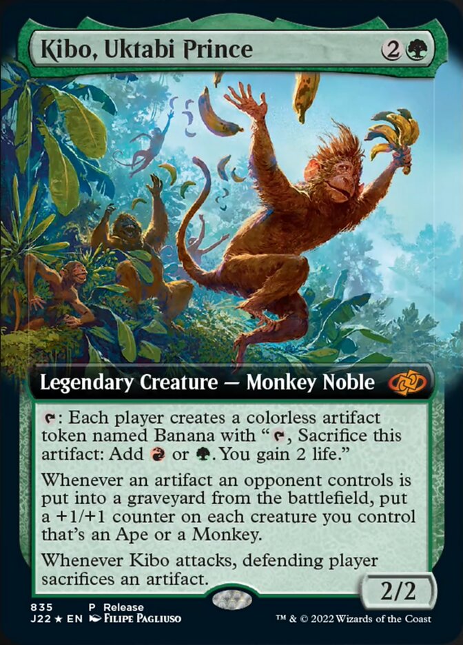 Kibo, Uktabi Prince (Extended Art) (Release) [Jumpstart 2022] | Boutique FDB TCG
