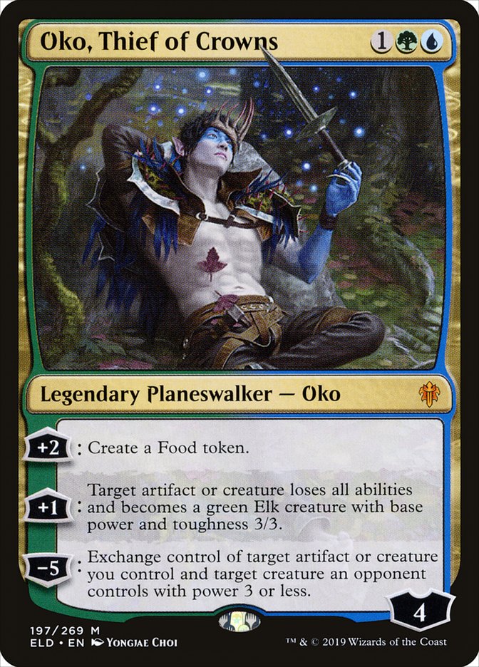 Oko, Thief of Crowns [Throne of Eldraine] | Boutique FDB TCG