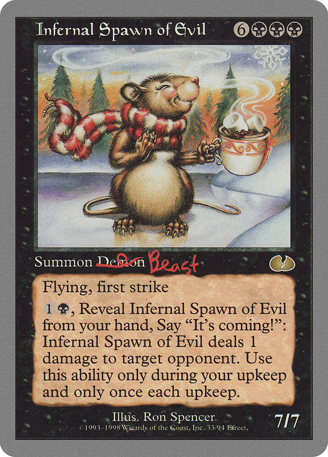 Infernal Spawn of Evil [Unglued] | Boutique FDB TCG