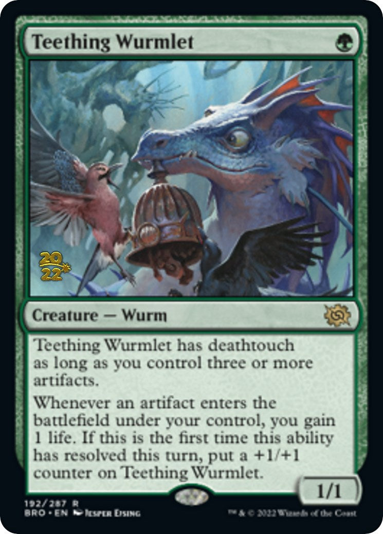 Teething Wurmlet [The Brothers' War Prerelease Promos] | Boutique FDB TCG