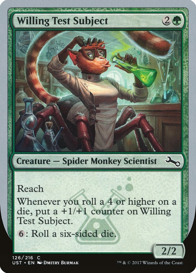 Willing Test Subject [Unstable] | Boutique FDB TCG