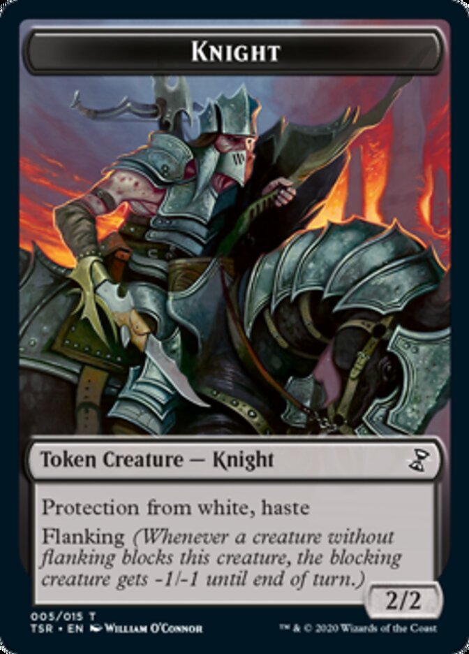 Knight Token [Time Spiral Remastered Tokens] | Boutique FDB TCG