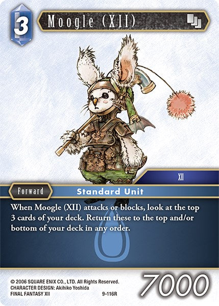 Moogle (XII) [Opus IX] | Boutique FDB TCG