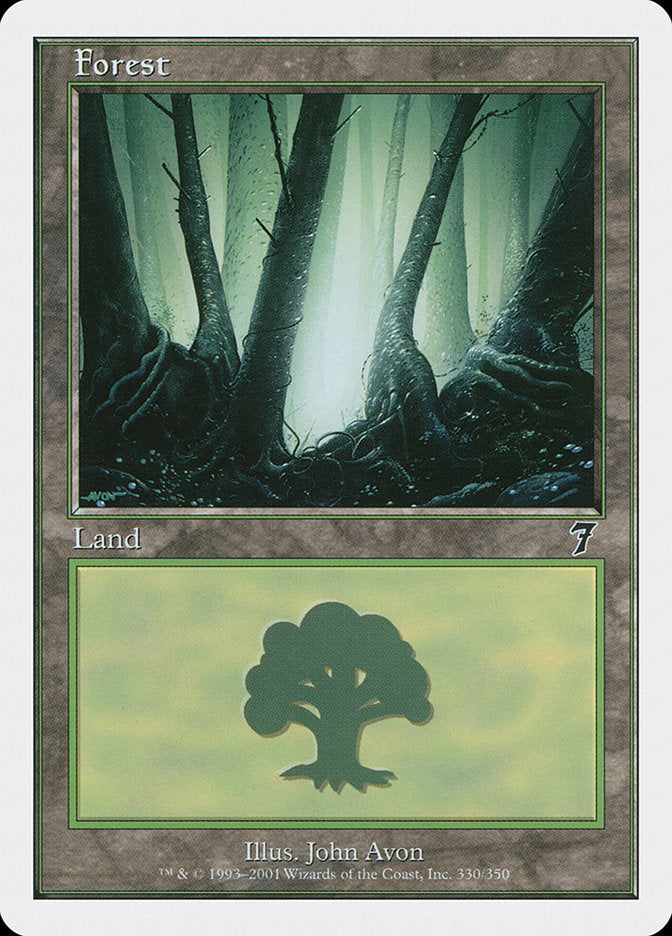 Forest (330) [Seventh Edition] | Boutique FDB TCG