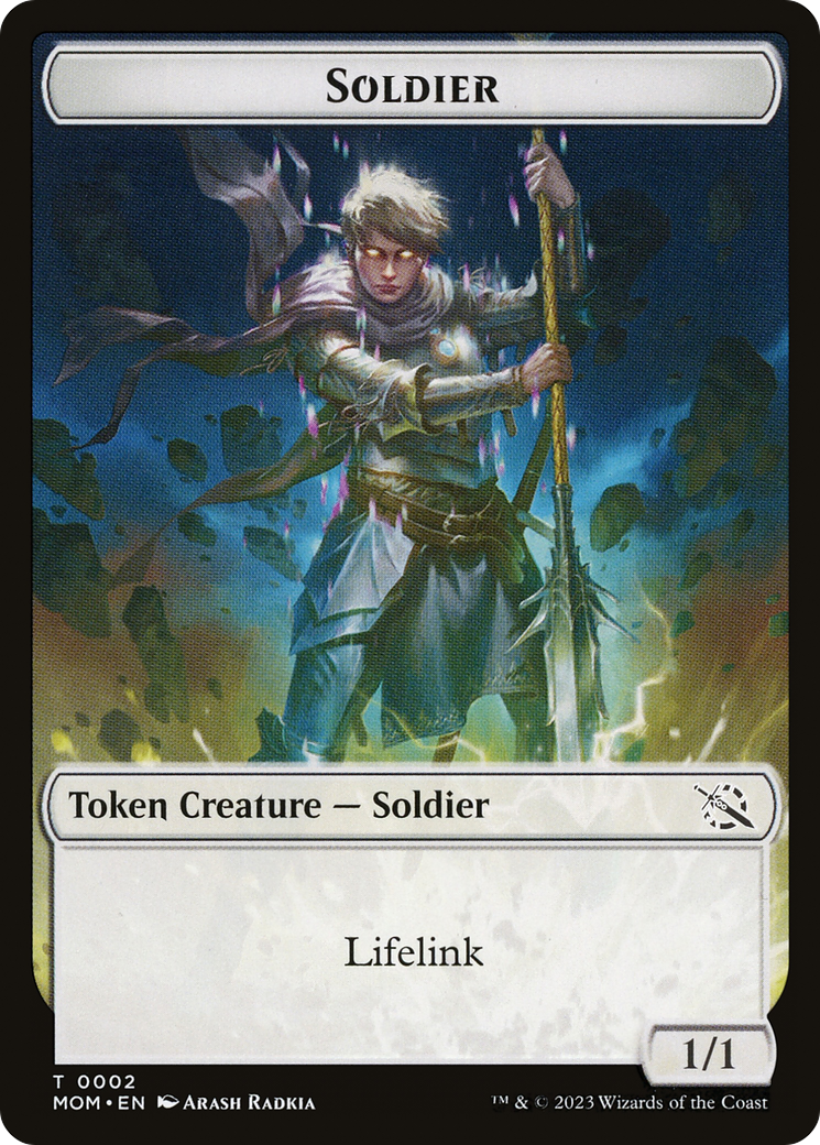 Soldier // Kraken Double-Sided Token [March of the Machine Tokens] | Boutique FDB TCG
