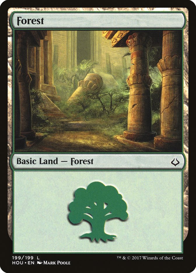 Forest (199) [Hour of Devastation] | Boutique FDB TCG