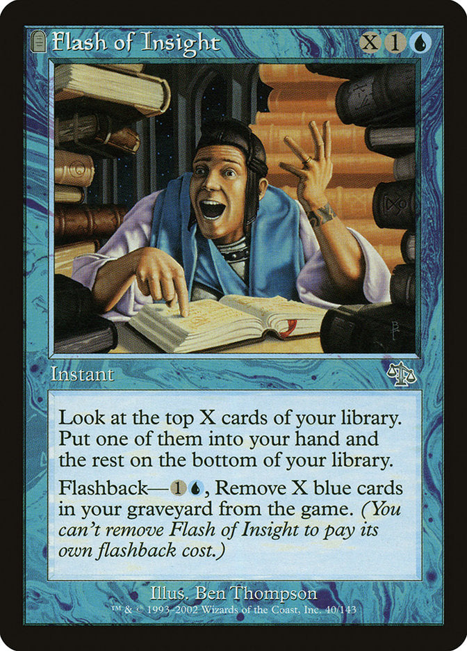 Flash of Insight [Judgment] | Boutique FDB TCG