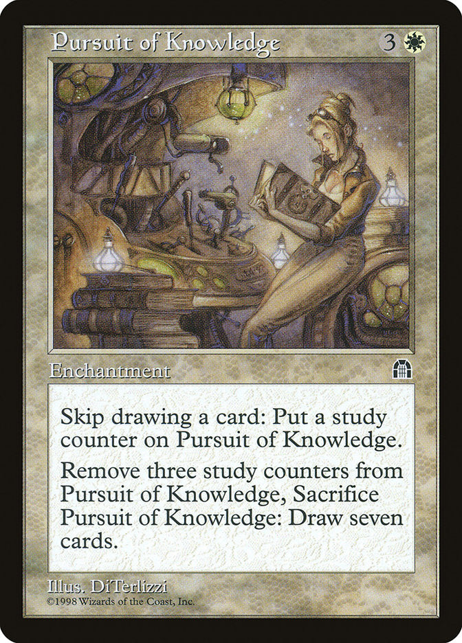 Pursuit of Knowledge [Stronghold] | Boutique FDB TCG