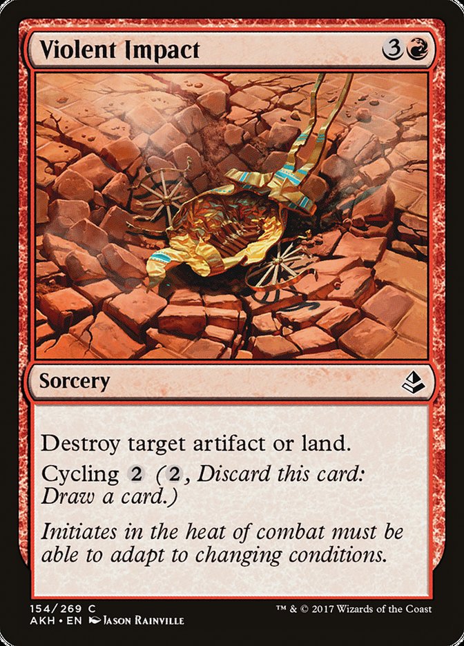 Violent Impact [Amonkhet] | Boutique FDB TCG