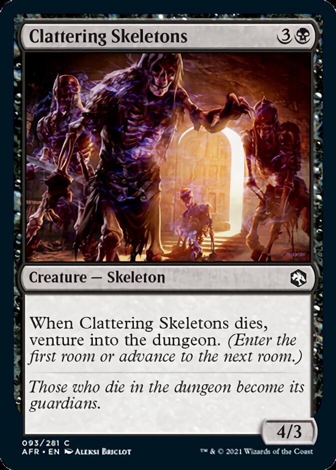 Clattering Skeletons [Dungeons & Dragons: Adventures in the Forgotten Realms] | Boutique FDB TCG