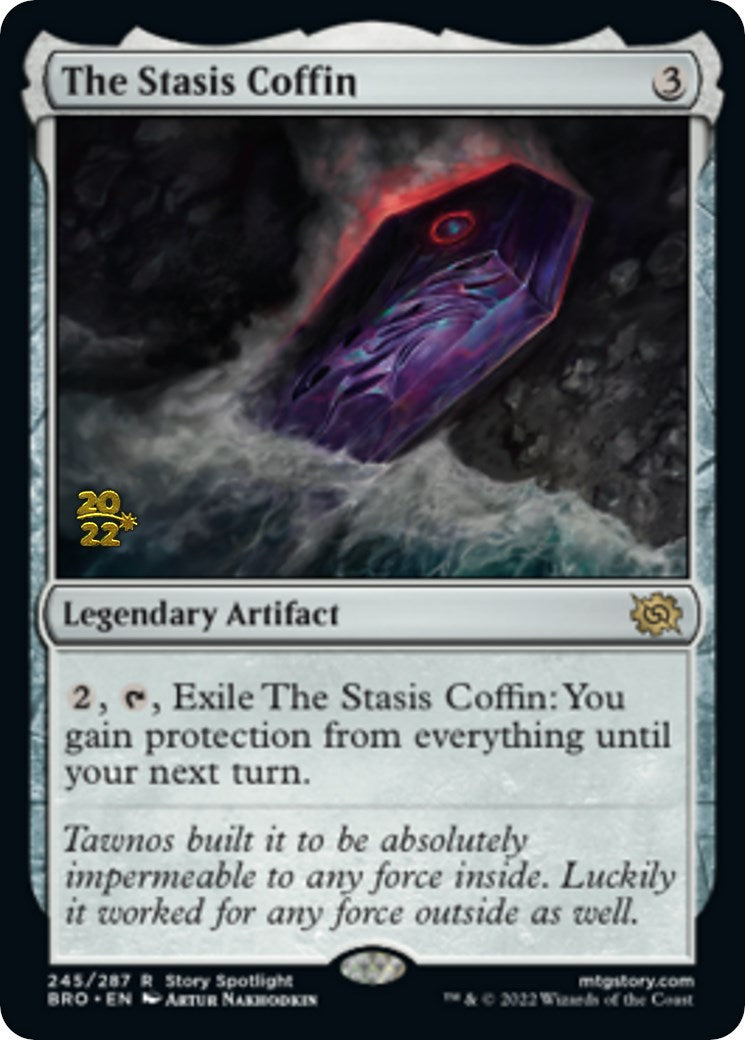 The Stasis Coffin [The Brothers' War Prerelease Promos] | Boutique FDB TCG