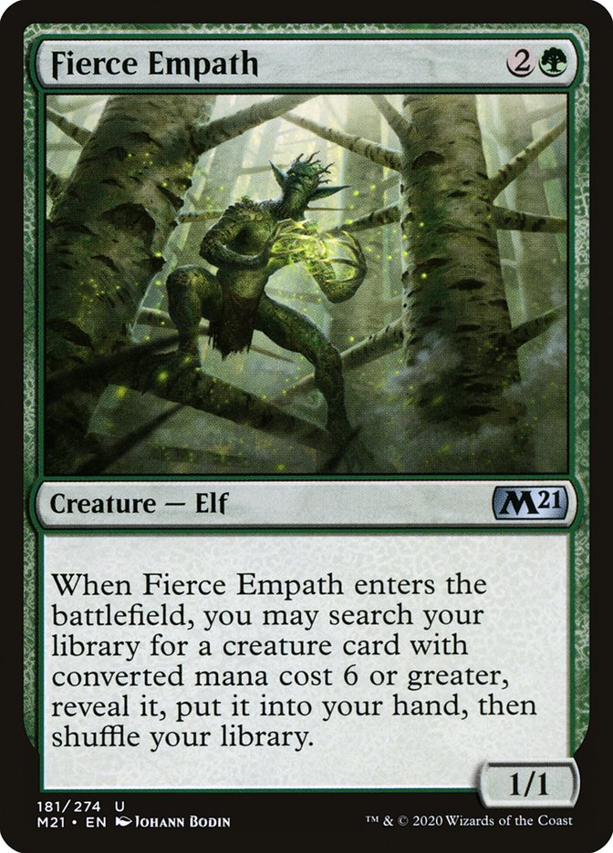 Fierce Empath [Core Set 2021] | Boutique FDB TCG