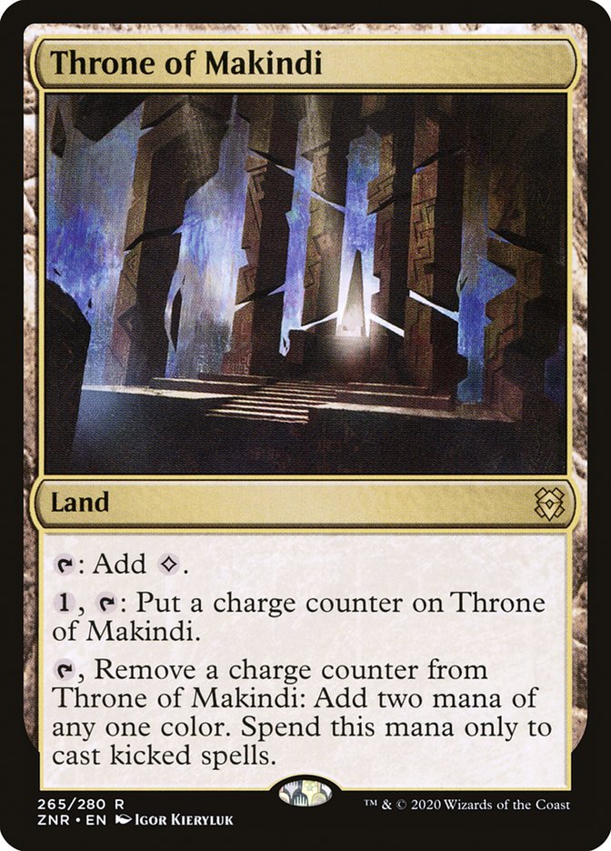 Throne of Makindi [Zendikar Rising] | Boutique FDB TCG