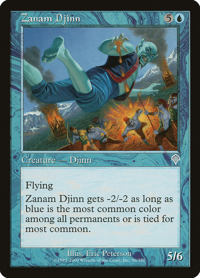 Zanam Djinn [Invasion] | Boutique FDB TCG