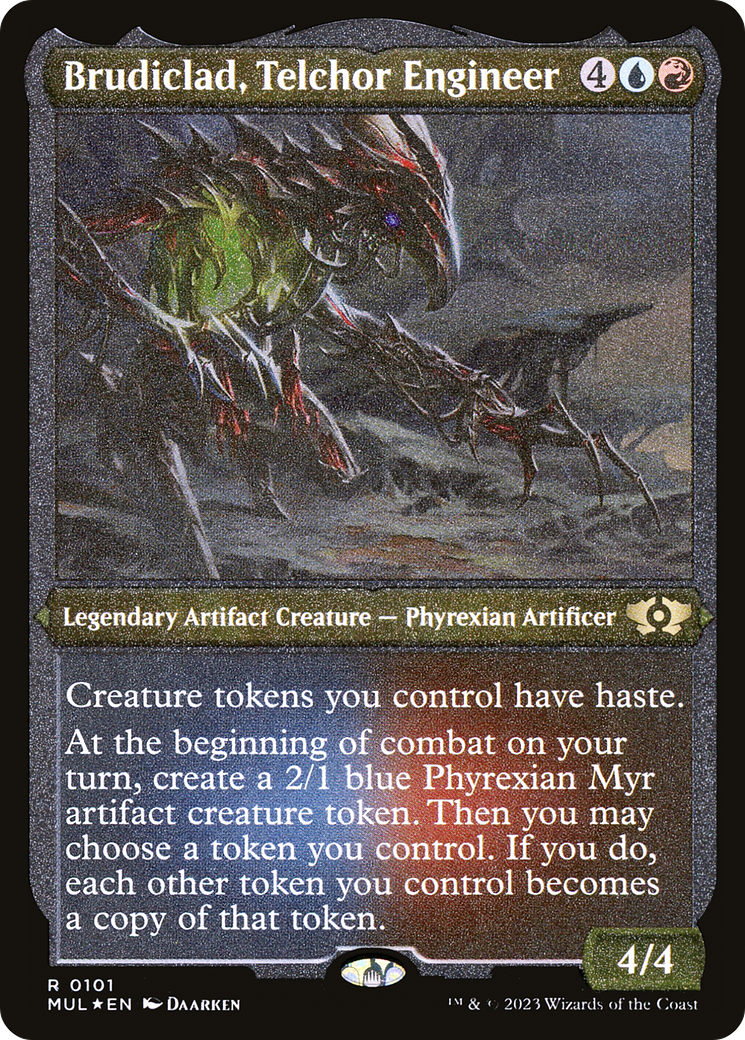 Brudiclad, Telchor Engineer (Foil Etched) [Multiverse Legends] | Boutique FDB TCG