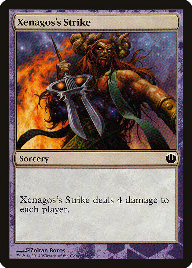 Xenagos's Strike [Journey into Nyx Defeat a God] | Boutique FDB TCG