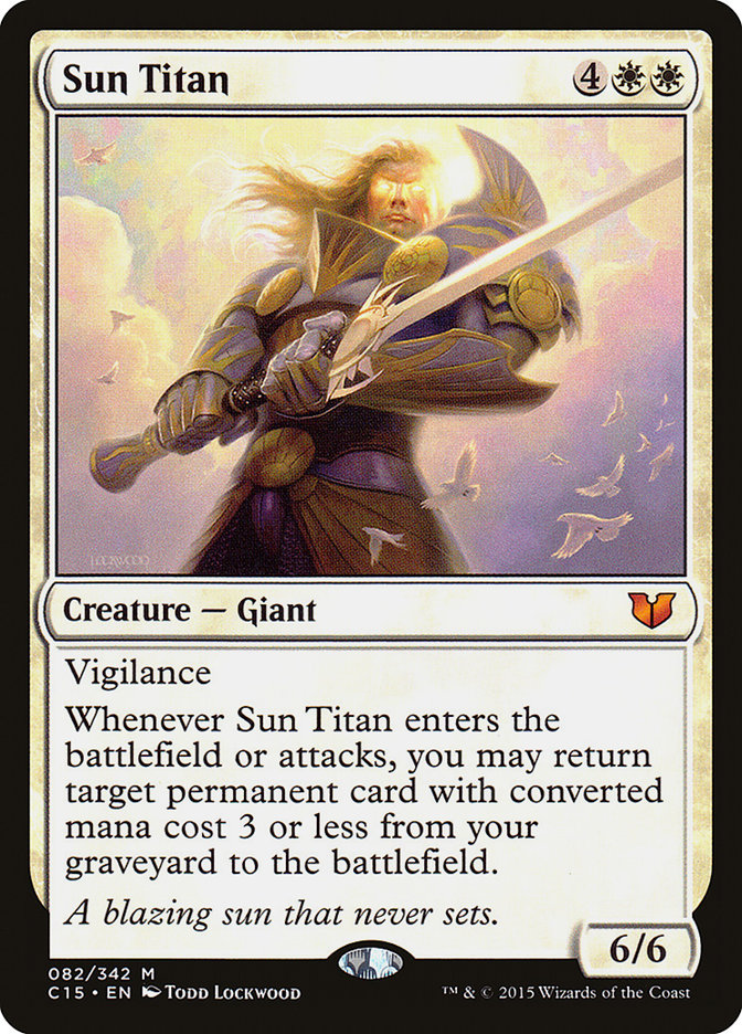 Sun Titan [Commander 2015] | Boutique FDB TCG