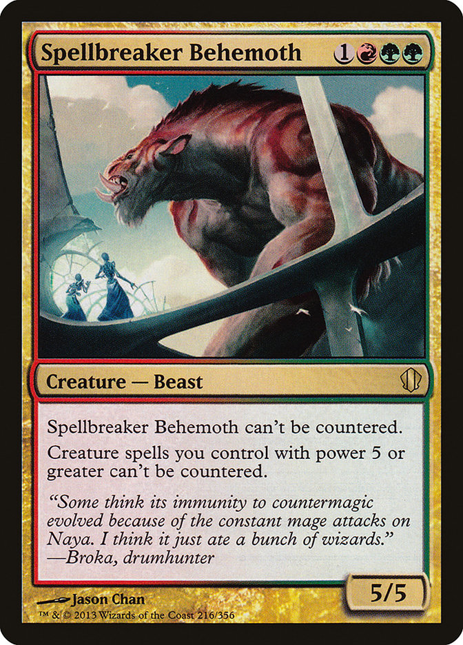 Spellbreaker Behemoth [Commander 2013] | Boutique FDB TCG