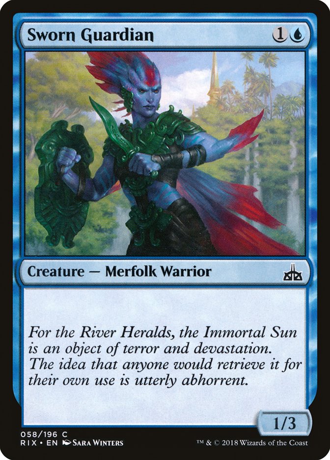 Sworn Guardian [Rivals of Ixalan] | Boutique FDB TCG