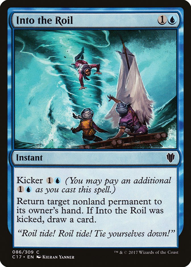 Into the Roil [Commander 2017] | Boutique FDB TCG