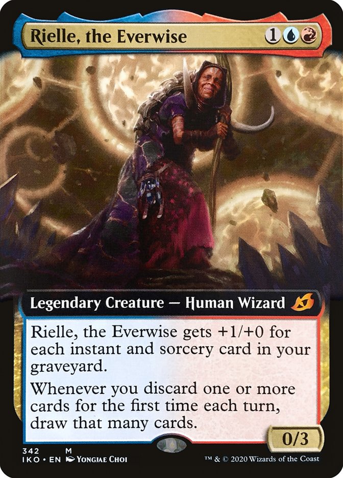 Rielle, the Everwise (Extended Art) [Ikoria: Lair of Behemoths] | Boutique FDB TCG