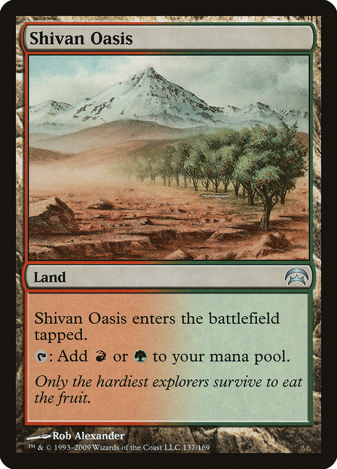 Shivan Oasis [Planechase] | Boutique FDB TCG