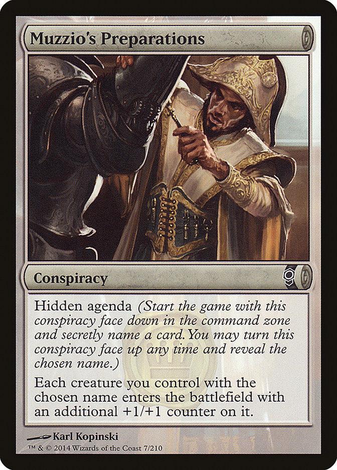 Muzzio's Preparations [Conspiracy] | Boutique FDB TCG
