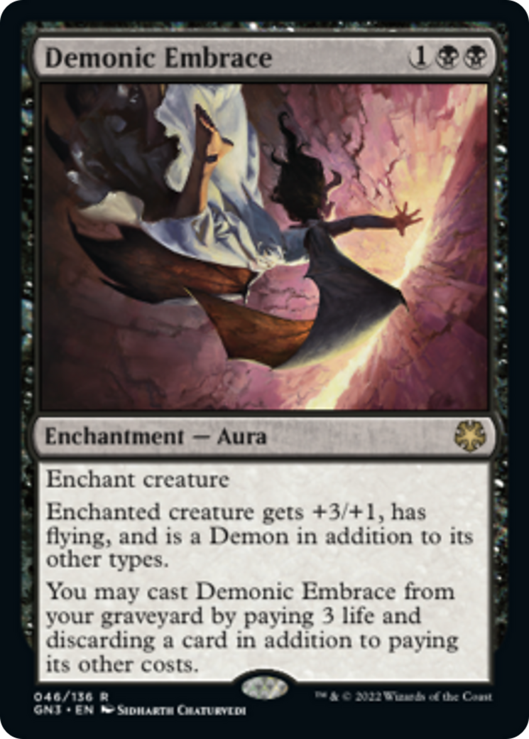 Demonic Embrace [Game Night: Free-for-All] | Boutique FDB TCG