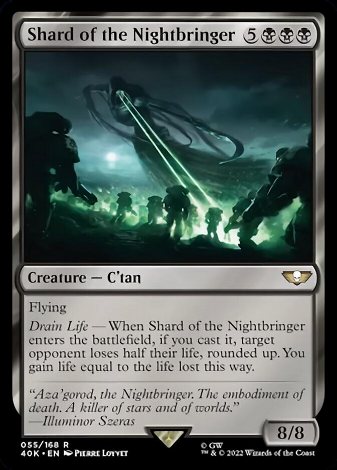 Shard of the Nightbringer (Surge Foil) [Warhammer 40,000] | Boutique FDB TCG